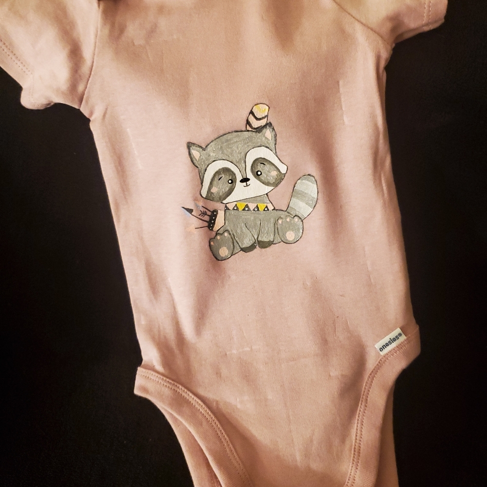 Hand Painted Onsie